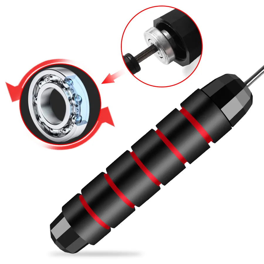 Adjustable Rapid Speed Steel Wire Jump Rope