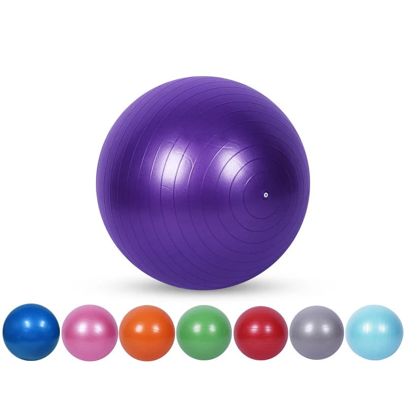 1pc Durable and Thickened Yoga Ball for lmproved, Anti-Burst Yoga Balance Ball for Pilates, Postpartum Recovery and CoreWorkout