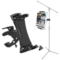 Mount Bracket Gym Treadmill Bike Handlebar Clip Stand Sports Adjustable tablet Holder Universal 4-13 inch for iPad 9.7 10.5 2018