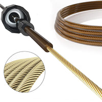 Adjustable Rapid Speed Steel Wire Jump Rope