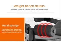 Multifunctional Dumbbell Training Fitness Equipment, Weight Bench Press, Squat Rack, Barbell Bench Press