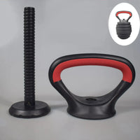 Kettlebell Handle Fitness Adjustable Metal Kettlebell Handle For Women Men Weight Plates Arm Strength Workout Kettle Bell Grip
