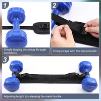 Hip Thrust Belt For Dumbbells And Kettlebells, Hip Thrust Pad Hip Trainer Booty Belt For Glutes, Bridges, Lunges