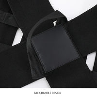 Adjustable Fitness Heavy Shoulder Strap Bench Press Shoulder Training Belt Push Chest Straight Back Correction Belt Open Shoulde