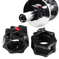 1 Pair 25/28/30mm Collars Barbell Collar Lock Dumbell Clips Clamp Weight Lifting Bar Gym Dumbbell Fitness Body Building