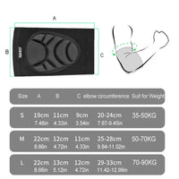 AOLIKES 1 Pair Foam Elbow Pads Anti-collision Sports Roller Skating Anti-fall Volleyball Riding Street Dance Elbow Protector