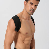 Adjustable Fitness Heavy Shoulder Strap Bench Press Shoulder Training Belt Push Chest Straight Back Correction Belt Open Shoulde