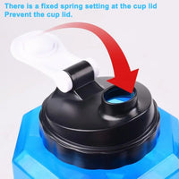 Dumbbell Sports Water Bottle